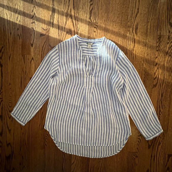 Women's L.L. Bean linen tunic size XS - Picture 1 of 3
